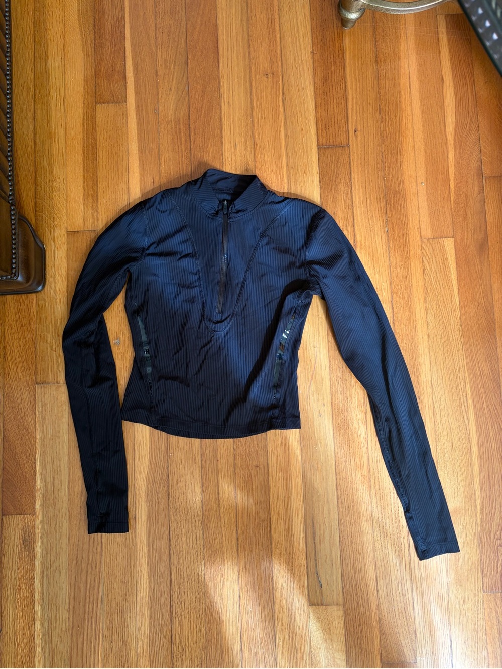 lululemon athletica Black Quarter-Zip Lightweight Pullover